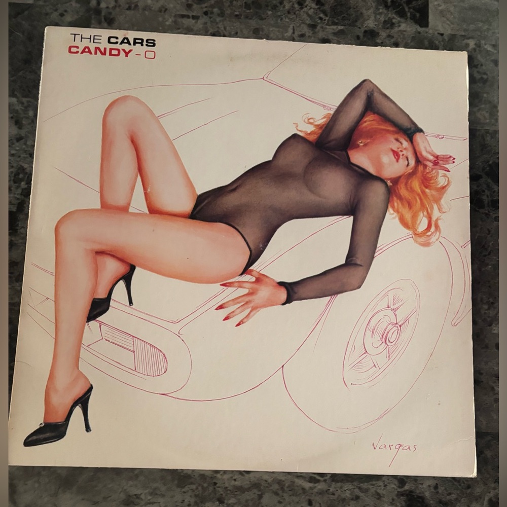 The Cars Candy-O Album Cover Art
